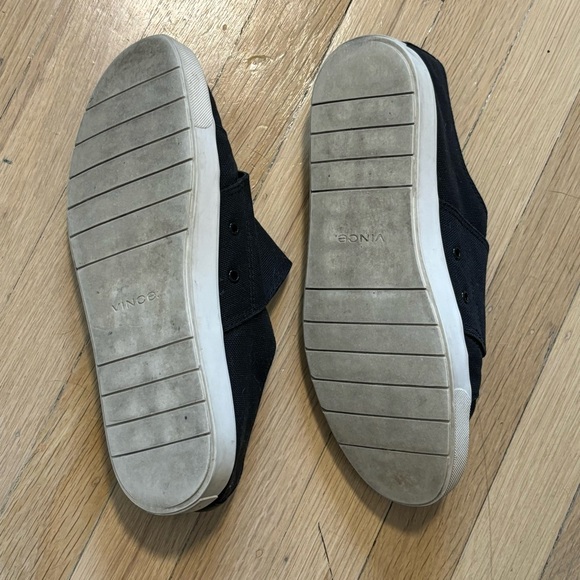 Vince Blair Velcro Sneakers in Black - Picture 6 of 8